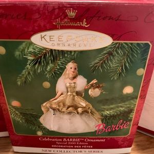 Hallmark Keepsake Celebration Barbie Ornament
